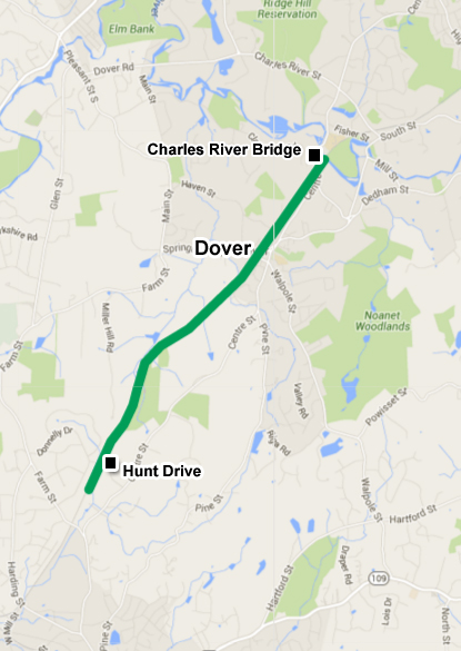 Dover Rails to Trails Map