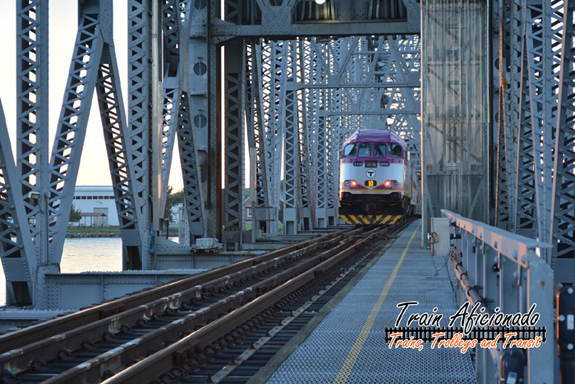 CapeFLYER Crossing the Cape Cod Canal Railroad Bridge