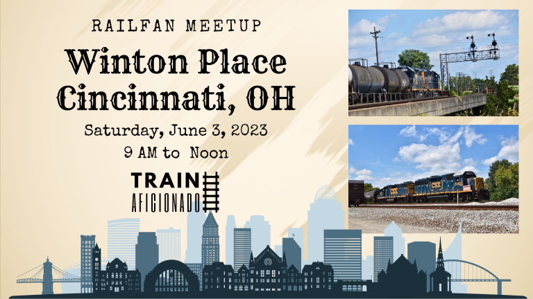 Winton Place Railfan Meetup 2023